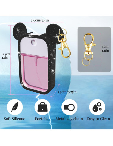 Funda de Silicona TERPINK para Spray Desinfectante 29.57 ml