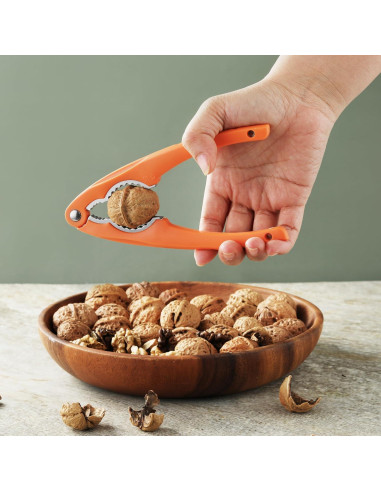 Cascanueces de Acero Inoxidable VITUER - Mango Ergonómico