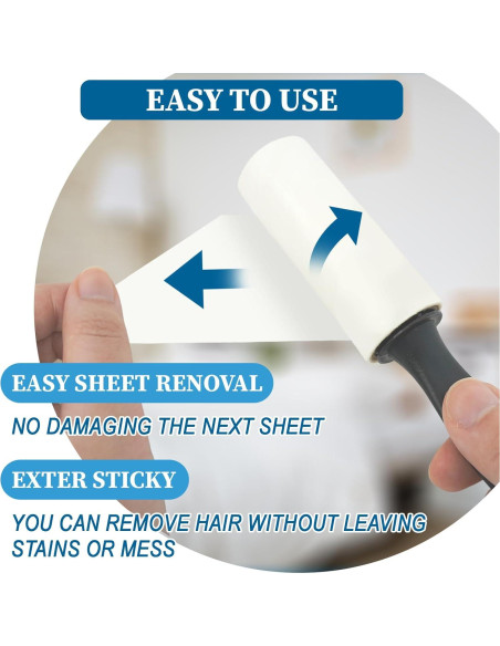 8 Piezas Mini Rodillo Quitapelusas Keggaen 15x2.8cm Viaje