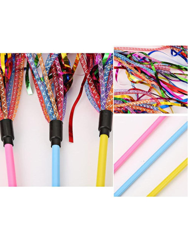 Varitas Interactivas para Gatos IUHKBH - 3 PCS con Lentejuelas