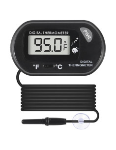 Termómetro Digital para Acuarios Shutao - LCD Resistente al Agua