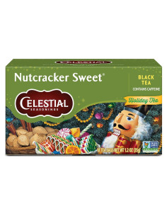 Té Negro Dulce de Cascanueces Celestial Seasonings 18 Cuentos