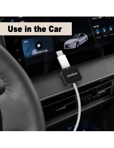 Organizador de Cables Magnético Aimiduo - Paquete de 10 Clips