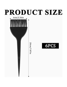 6 Brochas para Teñir el Cabello Ymapinc - Aplicación Precisa 2