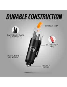 Cortador de Cinturón y Rompedor de Ventanas Guard Dog Security 2