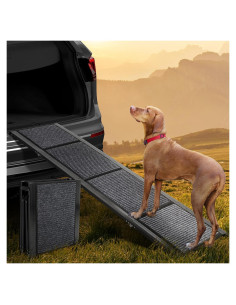 Rampa para Perros Dollate 180 cm Plegable Antideslizante 113 kg