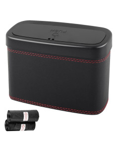 Basurero de Coche YGDMD con Tapa Presionada y 30 Bolsas