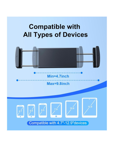 Soporte para iPad DICMKY para Asientos de Coche - 360