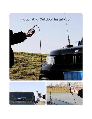 Cable Coaxial RG58 15.24M Foboiu UHF PL259 50 Ohm