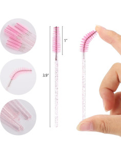 Varitas de Máscara Desechables Tbestmax 50 Pcs Rosa 2