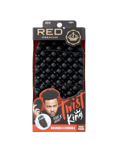 Cepillo Estilizador RED by Kiss Twist King para Cabello Afro