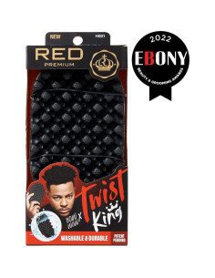 Cepillo Estilizador RED by Kiss Twist King para Cabello Afro 2