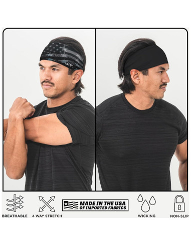 Banda para la Cabeza JUNK Brands Big Bang Lite - Antideslizante, Transpirable, Unisex