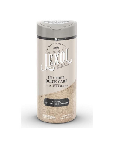 Limpiador y Acondicionador de Cuero Lexol 28 Toallitas