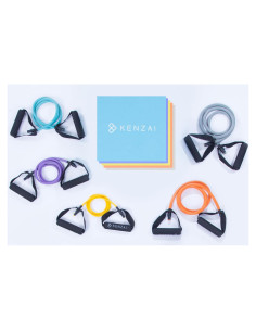 Juego de Bandas de Resistencia Kenzai 5 Niveles Multicolor