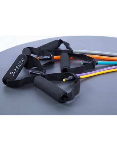 Juego de Bandas de Resistencia Kenzai 5 Niveles Multicolor