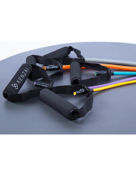 Juego de Bandas de Resistencia Kenzai 5 Niveles Multicolor