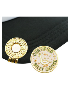 Marcador de Pelota de Golf WUSUTE Divertido con Clip Magnético