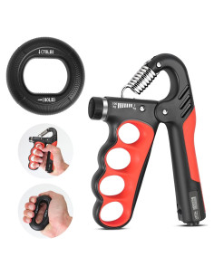 Fortalecedor de Agarre de Mano Keria Ajustable 5-100KG