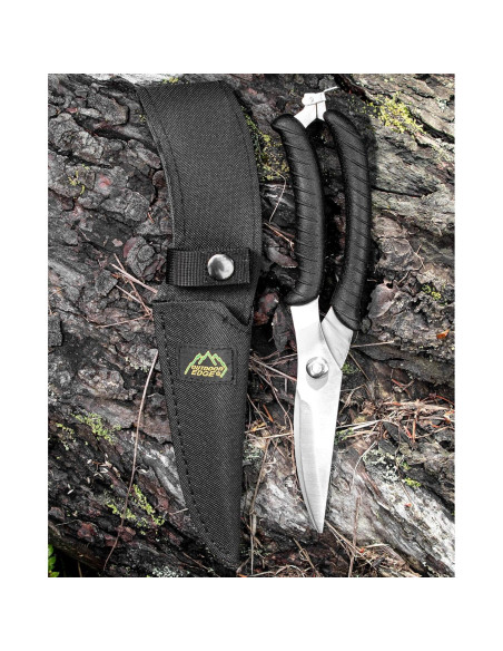 Tijeras para Caza Outdoor Edge OESC100-BRK - Acero Inoxidable