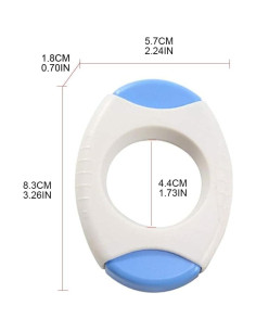 Cortador de Huevos Czhotg Azul, Tijeras para Cáscaras, Acero Inoxidable 2