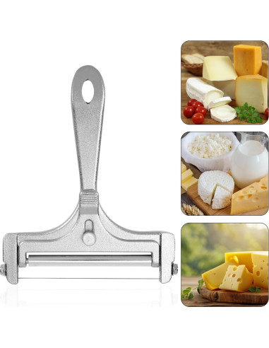 Cortador de Queso Acero Inoxidable Lasuroa con 4 Cuerdas