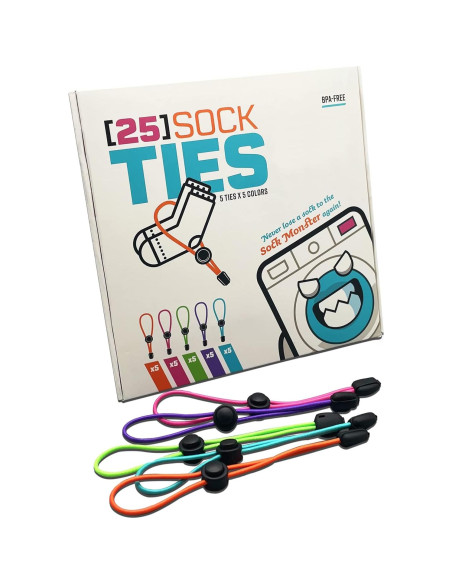 Clip de Corbata para Calcetines Stokkar Goods - 25 Piezas Multicolor