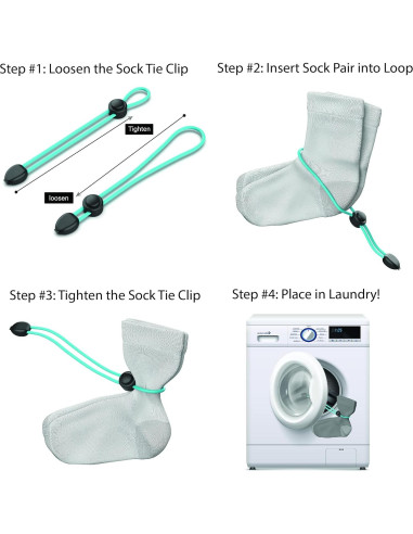 Clip de Corbata para Calcetines Stokkar Goods - 25 Piezas Multicolor