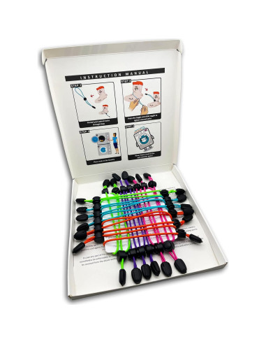 Clip de Corbata para Calcetines Stokkar Goods - 25 Piezas Multicolor