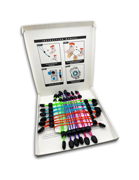 Clip de Corbata para Calcetines Stokkar Goods - 25 Piezas Multicolor