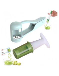 Cortador de Frutas HKLRWPR de Acero Inoxidable Verde 108g