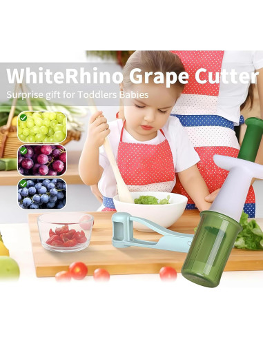 Cortador de Frutas HKLRWPR de Acero Inoxidable Verde 108g