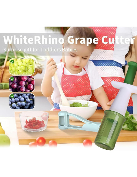 Cortador de Frutas HKLRWPR de Acero Inoxidable Verde 108g