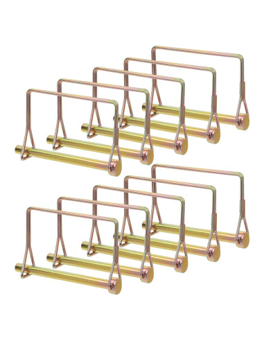 10 Piezas Pin de Enganche de Remolque 10 cm Dpyrrhic