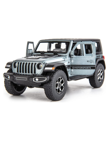 Coche de Juguete Wrangler WAKAKAC 1/32 Metal Retroceso Luz Sonido