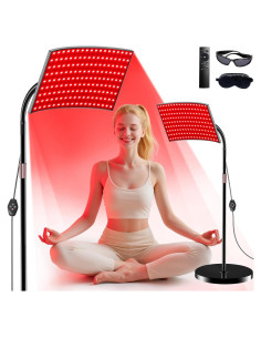 Terapia de Luz Roja XMZXMZ 660nm y 850nm Panel LED Grande