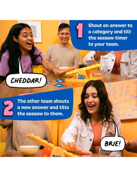 Juego de mesa Tilt 'n' Shout Big Potato 2025 - Diversión familiar