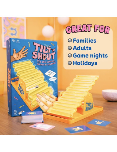 Juego de mesa Tilt 'n' Shout Big Potato 2025 - Diversión familiar