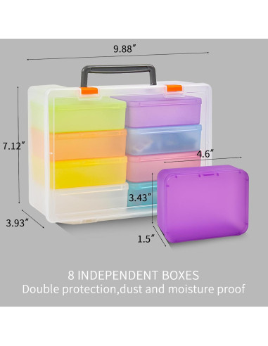 Caja de Coleccionista Aptbyte para Mini Brands - 8 Cajas