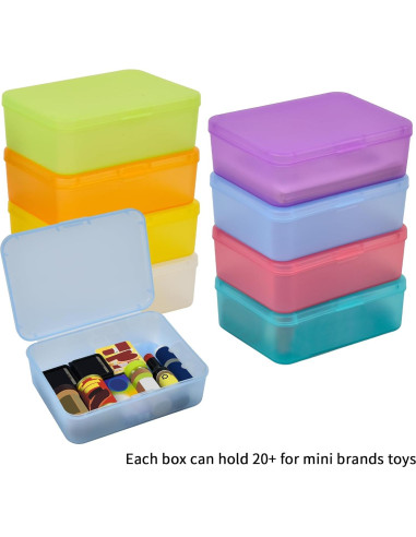 Caja de Coleccionista Aptbyte para Mini Brands - 8 Cajas