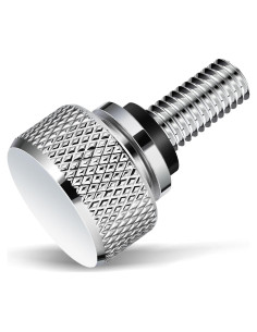 Tornillo de Asiento Trasero Cromado Amazicha para Harley 1996-2025