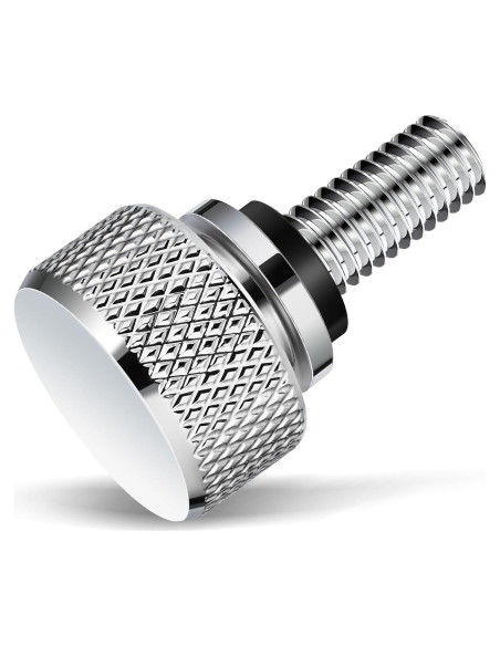 Tornillo de Asiento Trasero Cromado Amazicha para Harley 1996-2025