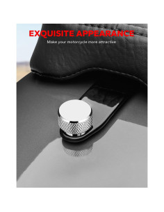 Tornillo de Asiento Trasero Cromado Amazicha para Harley 1996-2025 2