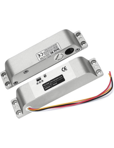 Cerradura Eléctrica AMOCAM 12V NC para Puertas de Madera y Metal
