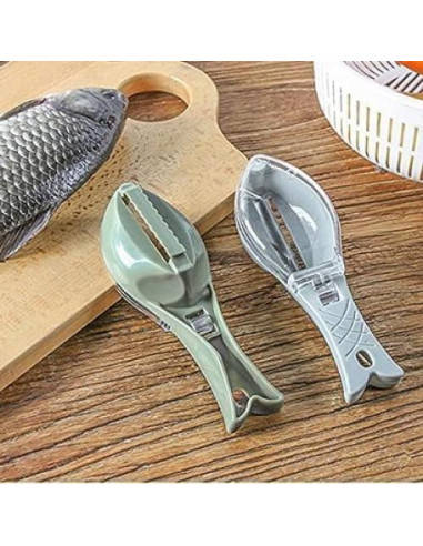 2 Piezas Quitacáscaras de Pescado Vugyue - Rápido y Eficiente