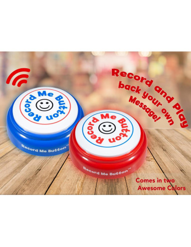 Botón Grábame Rojo - Grabador de Audio 30 Segundos