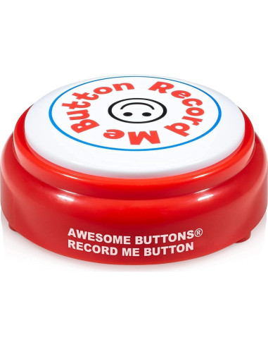 Botón Grábame Rojo - Grabador de Audio 30 Segundos