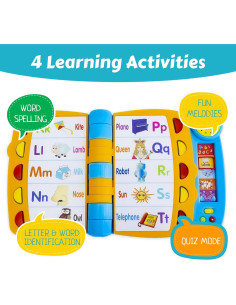 Libro Sonoro de Actividades Hablante Boxiki 0.55 kg 2+ años 2