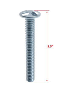 Kit de Montaje Antirrobo para Señales IRONDIY - 8 Tornillos 6.35 cm 2