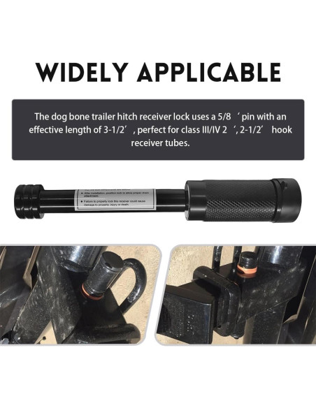 Bloqueo Antirrobo de Receptor de Enganche Ohleats 5/8"